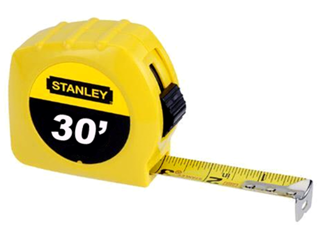 GreatNeck 95010 35 Ft. x 1 Inch ExtraMark Tape Measure, Tape Measure with  Fractions, Tape Measure Retractable, Measuring Tape Easy Read