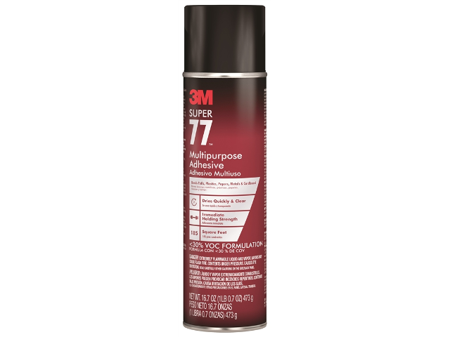 3M Super 77 Spray 13.8-oz Spray Adhesive in the Spray Adhesive department  at