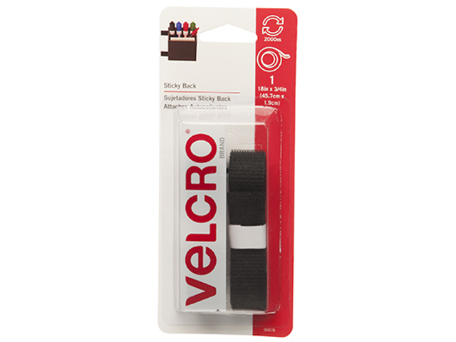 Velcro 18 x 3/4 Sticky Back Clear - 123Stitch