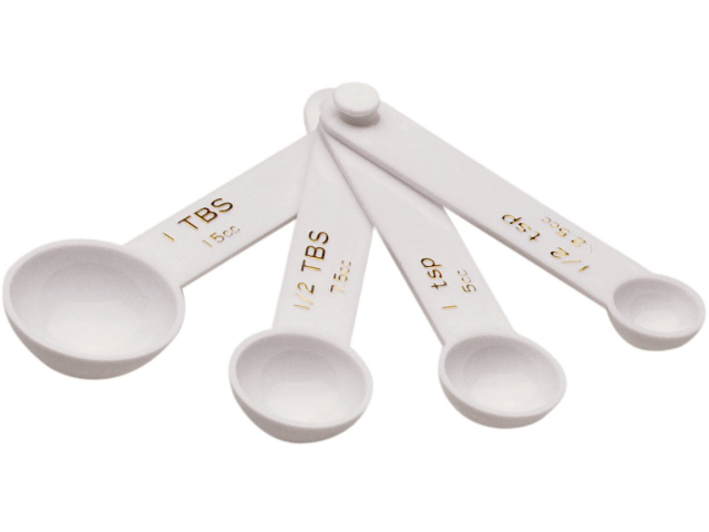 4-PC Measuring Spoon Set, Accessories: National Hospitality Supply