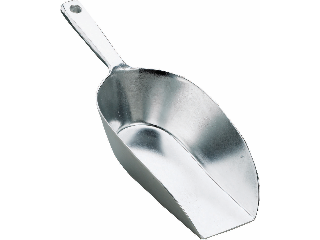 Aluminum Scoop 11-3/4 In