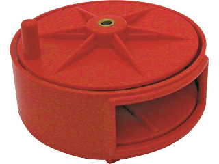 Plastic Tie Wire Reel, Red