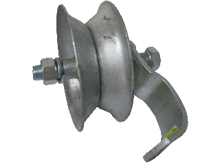 Rear Cantilever Gate Roller, 5 In