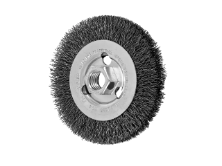 Mini Crimped Wire Wheel  4 In, .014