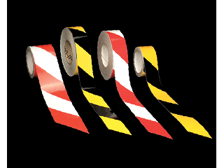 Reflective Hazard Stripe Tape 2" (Colors)