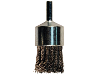 Stem Mounted Knot Wire End Brush (Sizes)