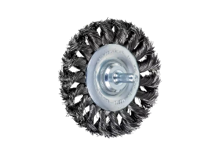 Stem Mounted Knot Wire Wheel Brush (Sizes)