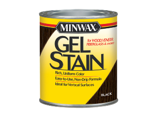 MINWAX Gel Stain Black, Qt