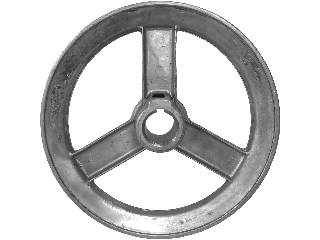 6 v belt pulley