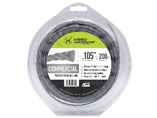 Commercial Twisted Trimmer Line, 0.105 In x 200 Ft