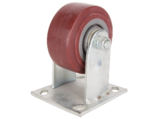 Polyurethane Rigid Caster 4 In, 350 Lb