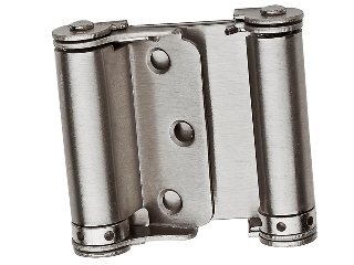 Double Acting Spring Hinge Satin Nickle, 3 In