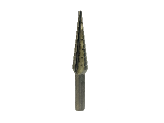 High Speed Steel Step Drill Bit 13 Steps, 1/8 In - 1/2 In