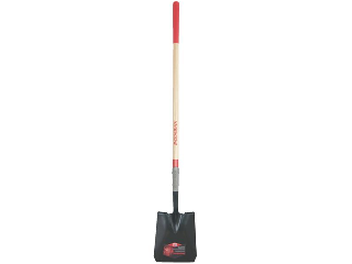 Long Handle Square Point Shovel, 48 In Wood Handle