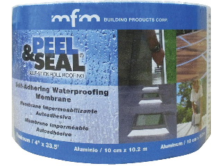 Peel & Seal Aluminum Roll Roofing, 33.5 Ft (Sizes)