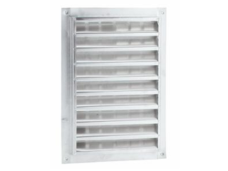 Wall Vent Louver 12" x 18" Mill Aluminum