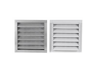 Wall Vent Louver 18" x 24" Mill Aluminum