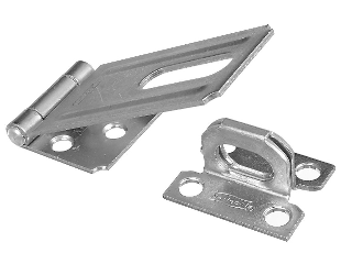 Hasp 3-1/4" SPV30 Zinc Plated Steel