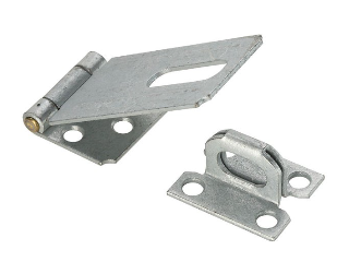 Safety Hasp V30 Galvanized, 3-1/4 In