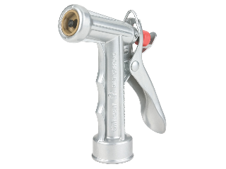 Mid-Size Metal Pistol Grip Hose Nozzle