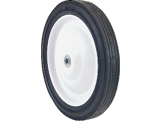 Rubber Tire 12 x 1-3/4 Steel Hub 1/2" Bore Centered