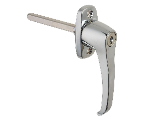 Garage Door Exterior Locking L Handle w/2 Keys