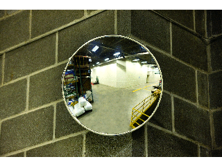 18 In Convex Acrylic Mirror