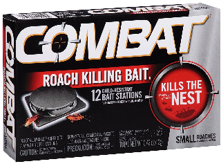 Combat Roach Control Bait Small 12-Pack