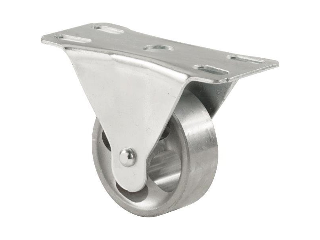 Rigid Caster 2-1/2" Steel Wheel 200 Lb Plate Mount