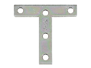 T Plates V116 Zinc Plated Steel (Sizes)