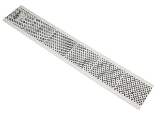 Snap-In Filter Gutter Guard, 3 Ft x 2 In W