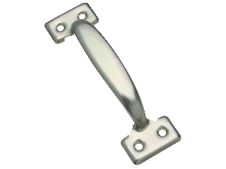 Door Pull 5-1/2" Utility SPV172 Zinc Plated Steel