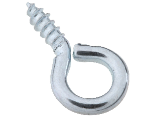 Screw Eyes (10) 17/32" #216-1/2 Zinc Steel