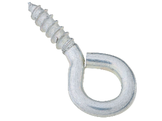 Screw Eyes Medium Eye (3) 2-1/16" #104 Zinc Steel