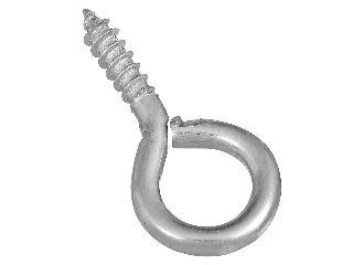 Screw Eyes Large Eye (8) 1-3/8" #10 Zinc Steel