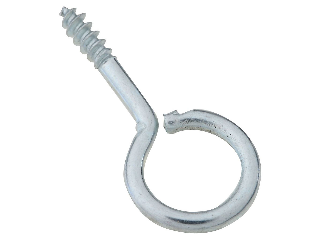 Screw Eyes Large Eye (10) 1-1/16" #14 Zinc Steel