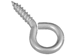 Screw Eyes Large Eye (3) 2-3/16" #4 Zinc Steel