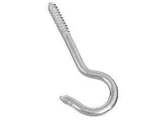 Ceiling Hook (1) 4-15/16" #0 Zinc Steel