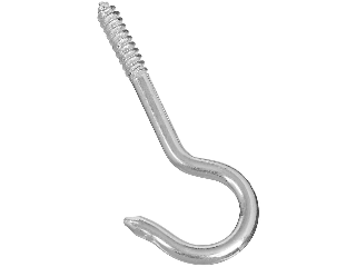 Ceiling Hook (3) 3-3/8" #6 Zinc Steel