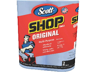 Scott Shop Towels On A Roll 55 Sheets 2 Pack