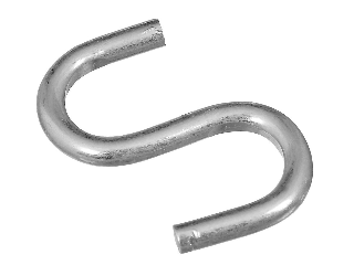 Open S Hook  1 In Zinc Plated 6 Pack