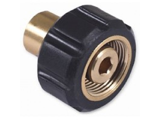 Female Pressure Washer Screw Coupler, 1/4 In