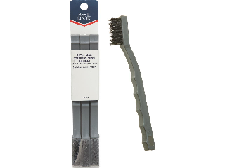 Stainless Steel Bristle Mini Cleaning Brush 3 Pack