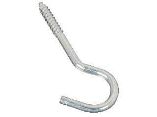 Screw Hook 1/4 In x 4-1/4 In Zinc Plated