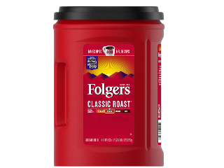 Folgers Medium Roast Coffee, 43.5 Oz