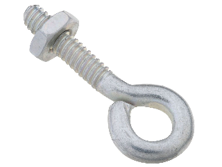 Eye Bolts with Nut Zinc Plated Steel (Sizes)