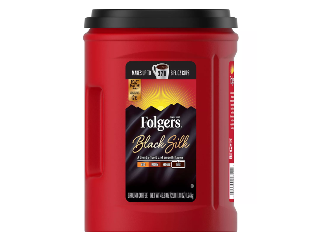 Folgers Black Silk Roast Coffee, 40.3 Oz