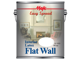 Majic Paint Flat White Wall Paint, 5 Ga