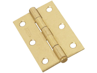 Loose-Pin Light Narrow Hinge Satin Brass, 3 In 2 Pk