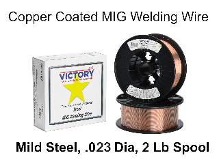 MIG Welding Wire Mild Solid Steel .030 11 Lb Spool